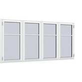 Warren hot sale Residential system aluminum doors windows sliding window with cheap price